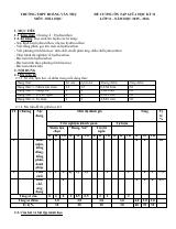 Đề cương ôn tập Giữa kì 2 Hóa học 11 năm 2025–2026 trường THPT Hoàng Văn Thụ (Hà Nội)